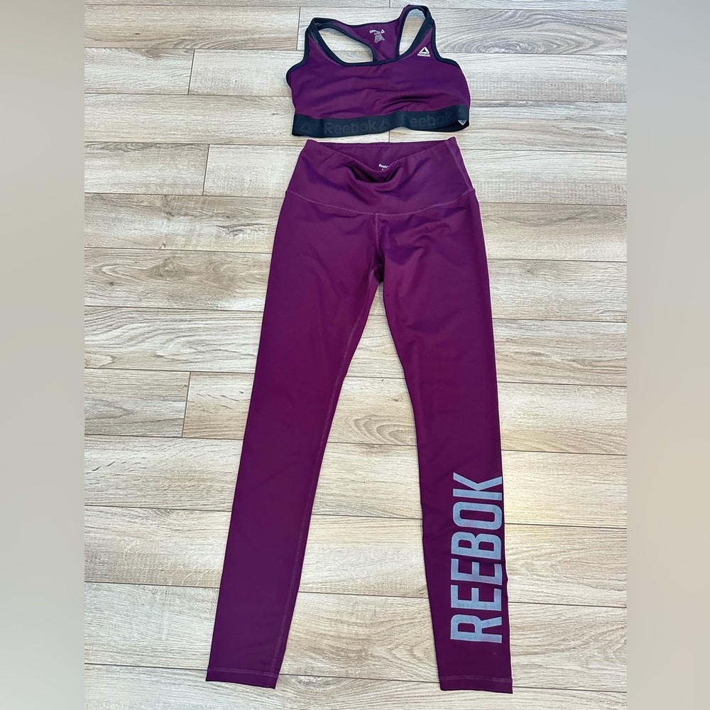 Reebok Kids Magenta Leggings